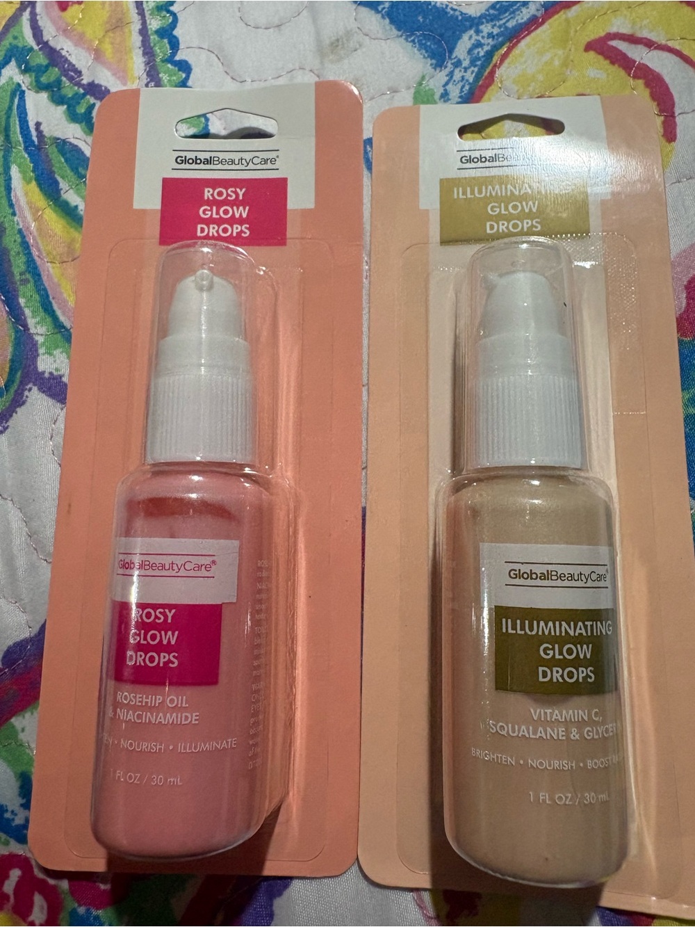 Rosy Glow Drops - Pink Highlighter Serum